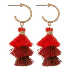 Seeing Red Earrings
